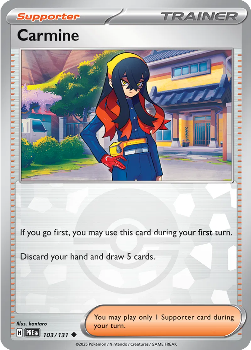 Carmine Poke ball Holo